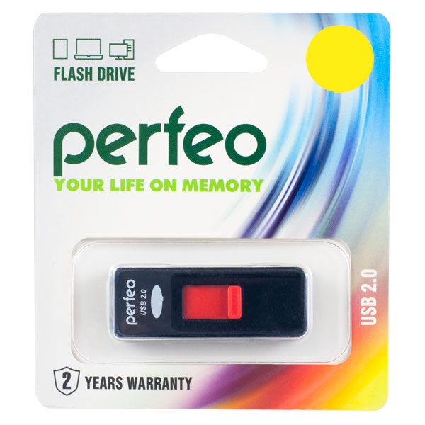 Флешка Perfeo USB flash drive 32GB S03 (черный)