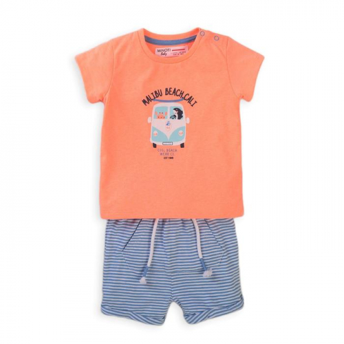 Комплект для мальчика, размер 2-3 года, цвет оранжевый