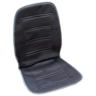 Накидка на сиденье  с подогревом SKYWAY с терморегулятором (2 режима) 95х47см 12V Темно-серый 2,5А-3А