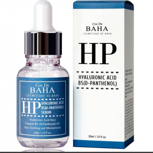 Сыворотка с гиалуроновой кислотой и пантенолом Cos De BAHA Hyaluronic Acid B5 (D-Panthenol) Serum 30мл