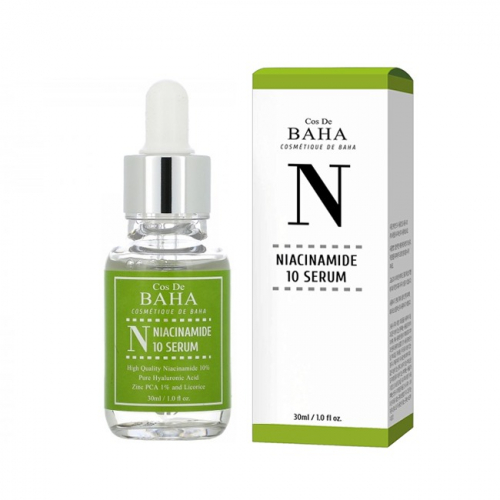Противовоспалительная сыворотка для проблемной кожи Cos De BAHA N Niacinamide 10 Serum 30мл