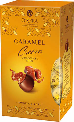 «O'Zera», шоколадные конфеты Caramel Cream, 200 г