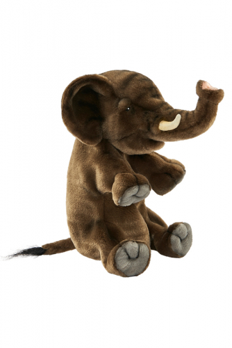 4040 Слон, игрушка на руку, 24 см