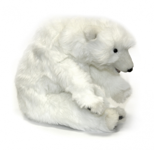 5260 Белый медвежонок спящий, 30 см