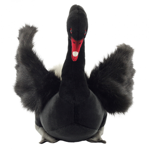 4084 Лебедь черный, 45 см