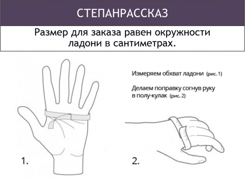 StepanRasskaz, Варежки детские шерстяные StepanRasskaz