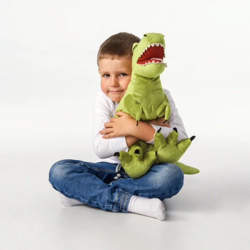 JÄTTELIK ЙЭТТЕЛИК, Мягкая игрушка, динозавр/Тираннозавр Рекс, 66 см