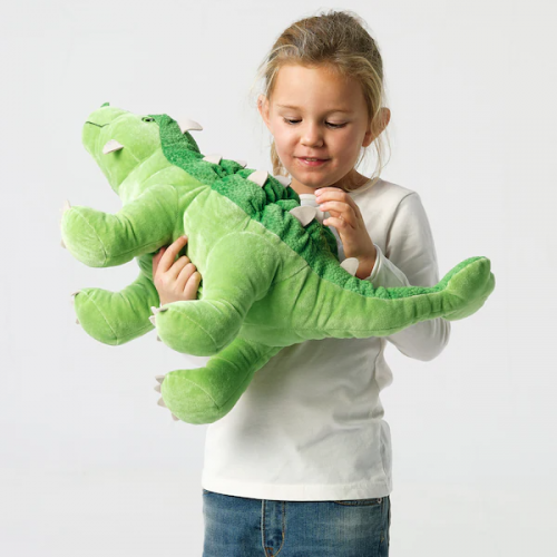 JÄTTELIK ЙЭТТЕЛИК, Мягкая игрушка, динозавр/Анкилозавр, 55 см