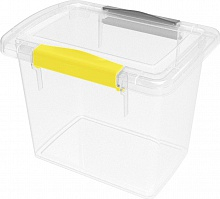 Ящик для хранения Laconic mini пластиковый с защелками 1,6 л BQ2492 (15)
