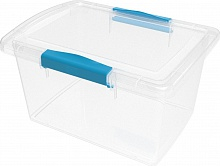 Ящик для хранения Laconic mini пластиковый с защелками 2,5 л BQ2494 (12)