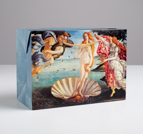 Пакет—коробка «Рождение Венеры», 28 × 20 × 13 см
