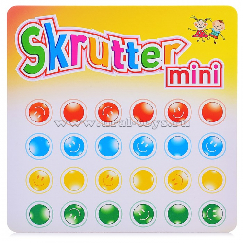 Игра Skrutter-мини, тип 4 (аналог твистер)