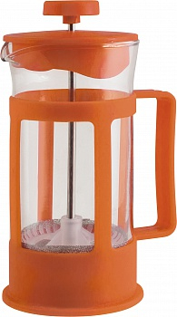 Чайник/кофейник (кофе-пресс) с пластиковым корпусом Plastico-350, объем - 350 мл (24)