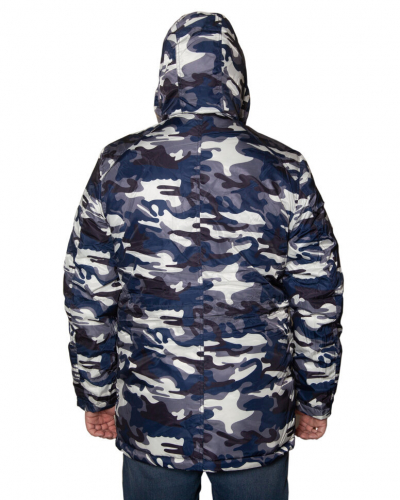 Куртка мужская демисезонная Арт.КМ-804 синяя