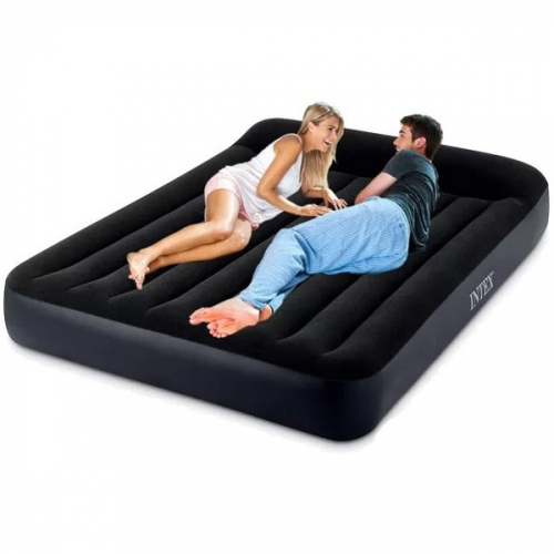 Матрас надувной Dura-Beam Pillow Rest Classic,203*152*25 см,Intex (64143)