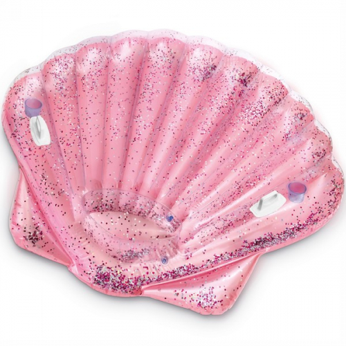 Плот надувной 178*165*24 см Pink Seashell Intex (57257EU)
