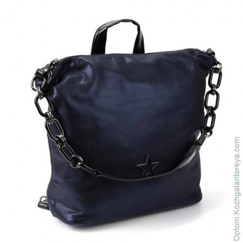 Женская текстильная сумка-рюкзак Cidirro 8741 Блу