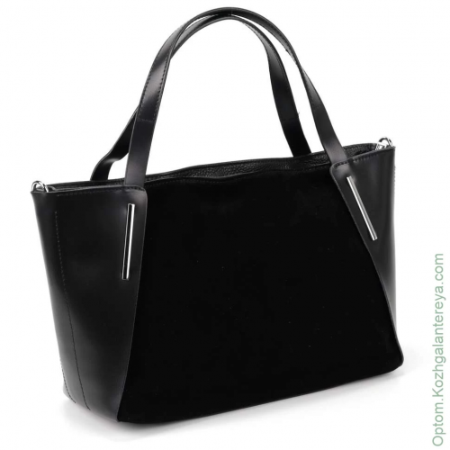 Женская кожаная сумка 284-2 Блек
