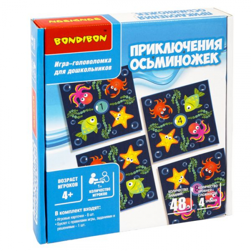 Настольная игра-головоломка Bondibon 