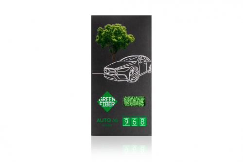 Green Fiber AUTO А6, Варежка универсальная, серо-зеленая