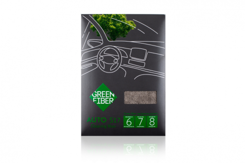 Green Fiber AUTO S17, Файбер для уборки, серый