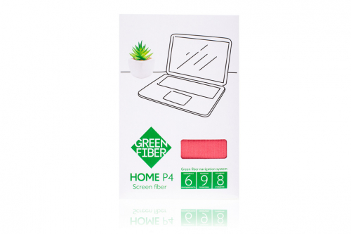 Green Fiber HOME Р4, Файбер для экранов, серо-коралловый
