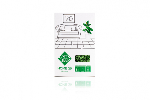 Green Fiber HOME S9, Варежка Твист, зеленая