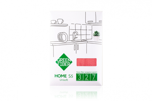 Green Fiber HOME S5, Файбер вельветовый, коралловый