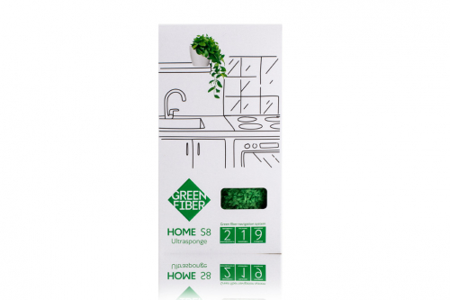 Green Fiber HOME S8, Губка Инволвер, зеленая