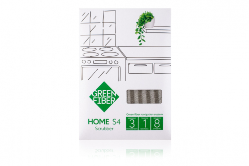 Green Fiber HOME S4, Скрабер Твист, серый