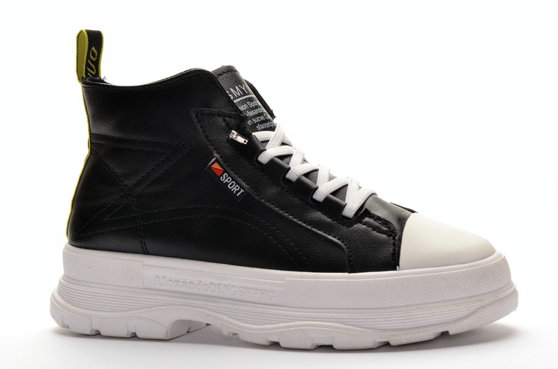 Море 5562-1 Кроссовки чер-бел иск кожа