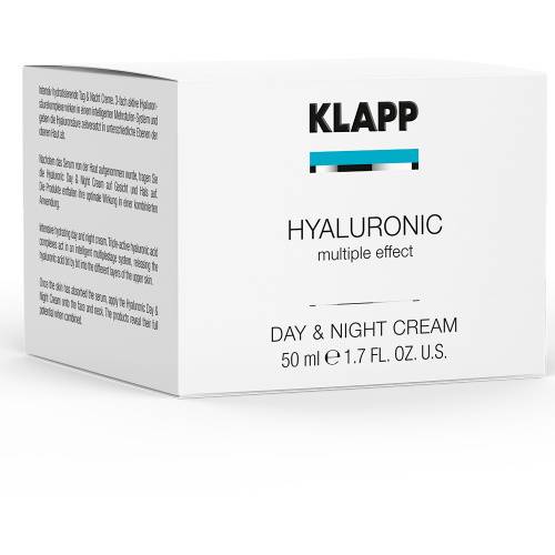 KLAPP Крем Гиалуроник День-Ночь / Hyaluronic Daу & Night Cream 50 мл