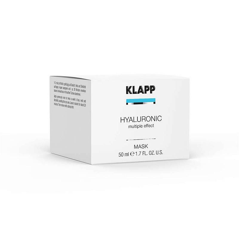 KLAPP Маска Глубокое увлажнение Hyaluronic Mask, 50 мл