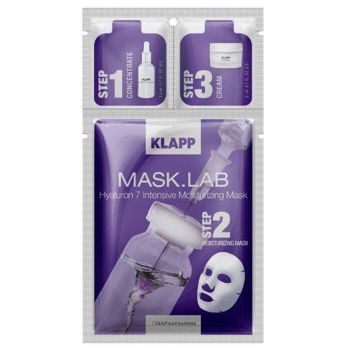 KLAPP Набор MASK.LAB HYALURON 7 INTENSIVE MOISTURIZING MASK 1 шт