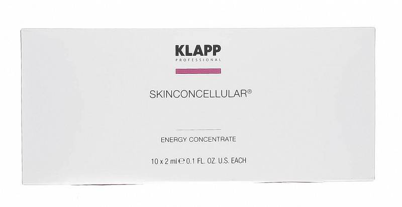 KLAPP Энергетический Ампульный концентрат / SkinConCellular Energy Concentrate Ampoules 10 * 2 мл