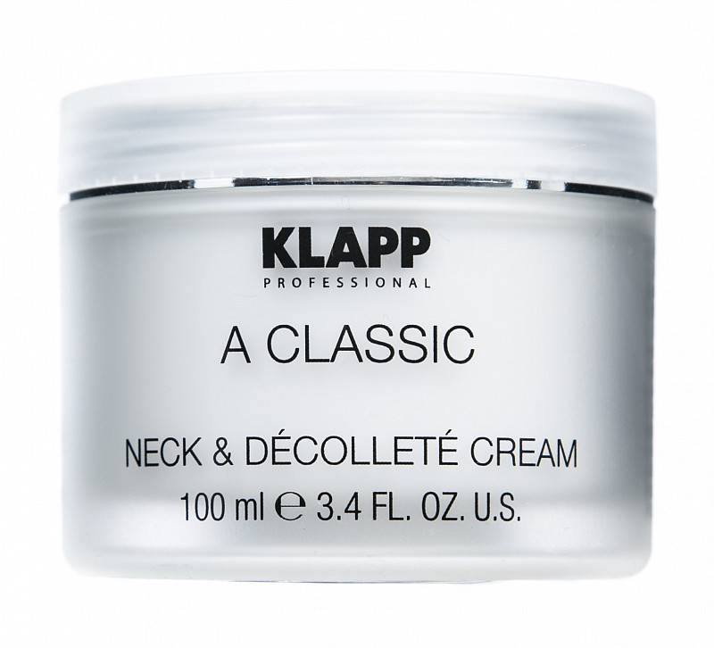 KLAPP Крем для шеи и декольте / A CLASSIC Neck & Decollete Cream 100 мл