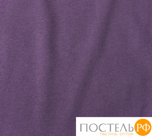 ш90200бакл Баклажан простыня ТРИКОТАЖ 90*200*20 на резинке Р010Т Трикотажное полотно Текс-Дизайн