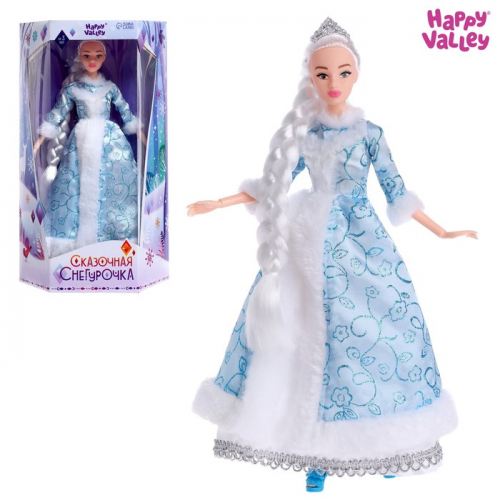 Кукла-модель шарнирная «Сказочная снегурочка Ксения»