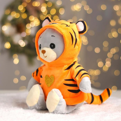 Мягкая игрушка «Мишка Лаппи» в костюме тигра