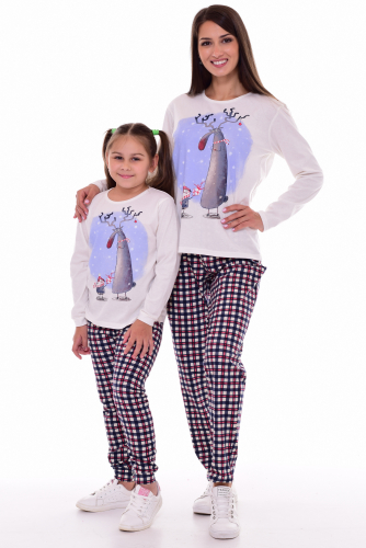 Пижама подростковая 12-099 (молоко) Мороз