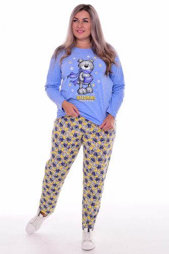 Пижама женская 1-215 (лимон) Тедди