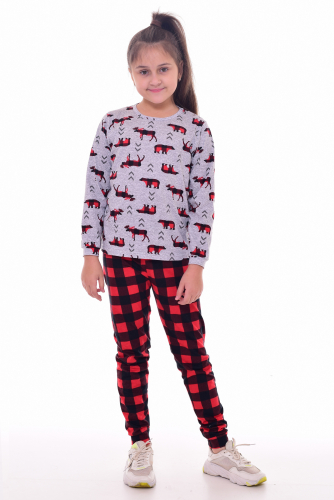 Пижама детская 7-270 (красный)