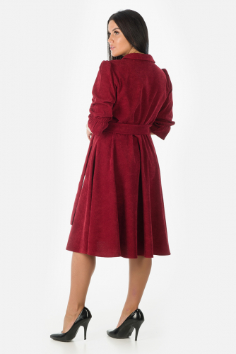 Платье ПТВ-350 3021 (Бордовый)