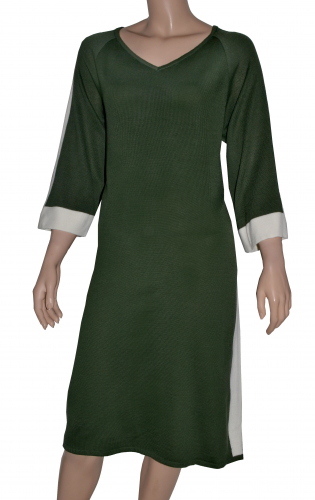 Платье Amond Story 01-67-88-2073/2-01, зеленый, белый