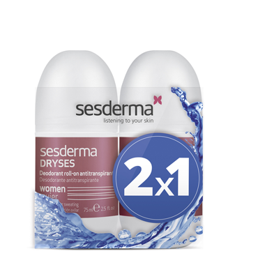 Набор дезодорант-антиперспирант для женщин / Sesderma Dryses 2*75 мл