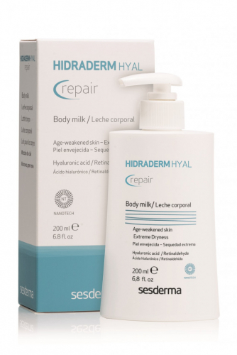 SESDERMA Востанавливающее молочко для тела / HIDRADERM HYAL REPAIR 200 мл