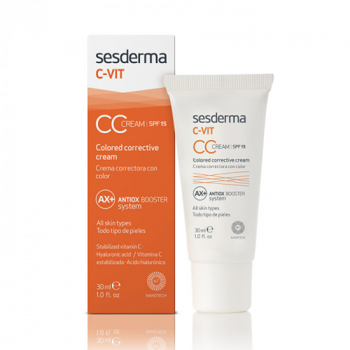 SESDERMA Крем корректирующий тон кожи / C-VIT CC Cream 30 мл