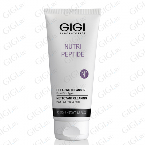 GIGI Пептидный очищающий гель / Nutri Peptide Clearing Cleancer 200 мл