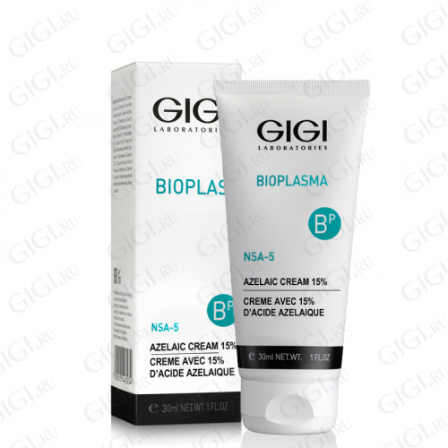 GIGI Крем с азелаиновой кислотой 15% / Bioplasma NSA-5 Azelaic Cream 15% 30 мл