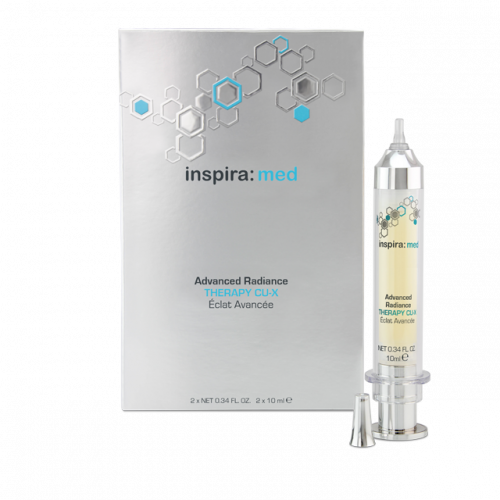 INSPIRA Омолаживающая сыворотка Therapy CU-X с пептидами меди и витамином С для обновления и сияния кожи 20 мл